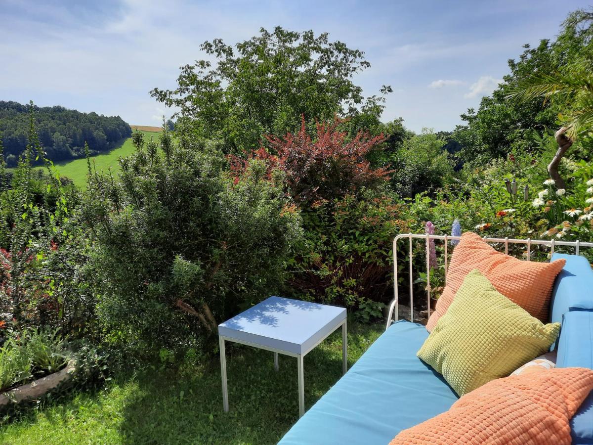 Penzion Zahrada Nad Rekou, Restaurace A Kavarna - Parkovani Gratis Zlatá Koruna Exteriör bild