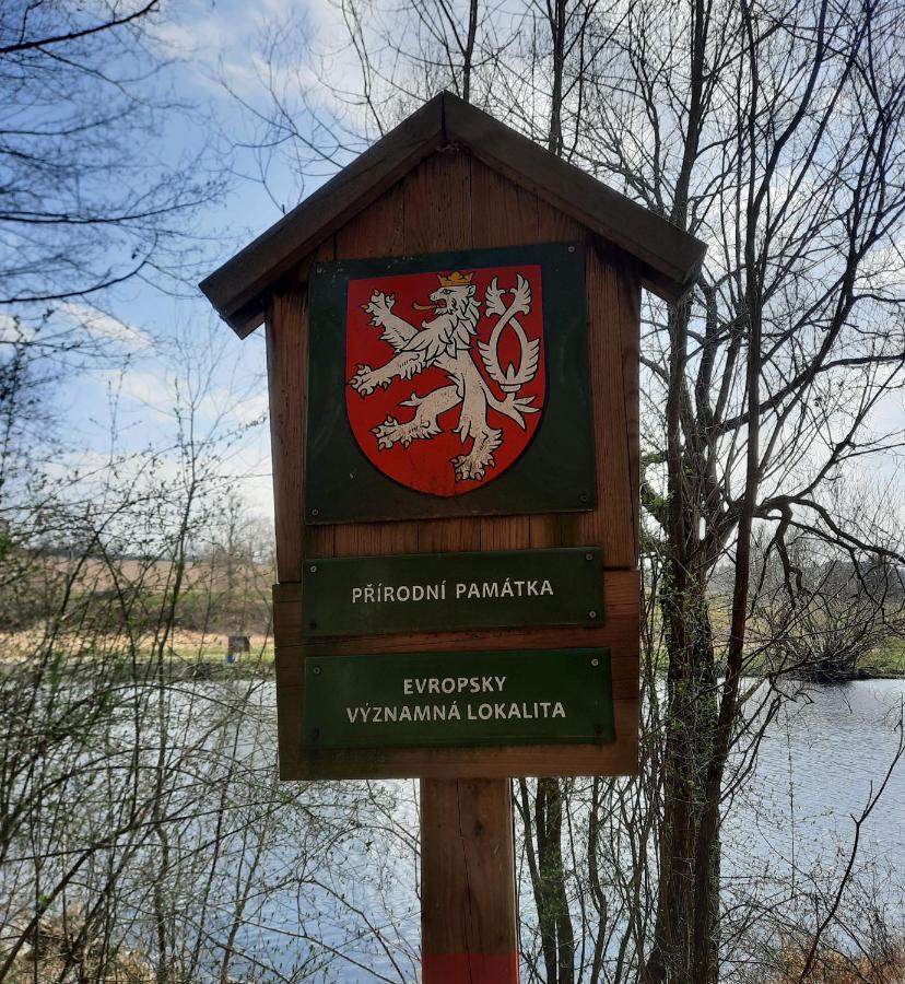 Penzion Zahrada Nad Rekou, Restaurace A Kavarna - Parkovani Gratis Zlatá Koruna Exteriör bild